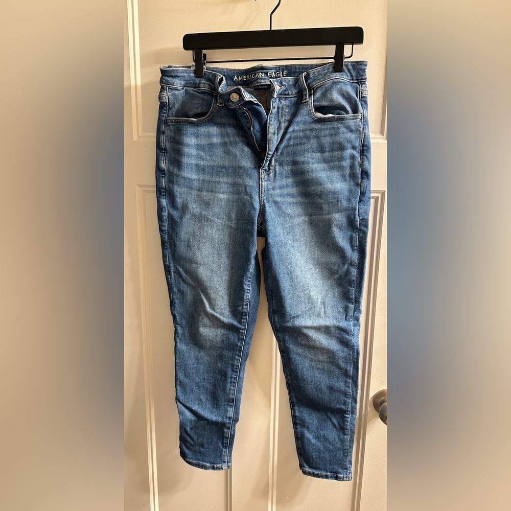 High waisted jegging